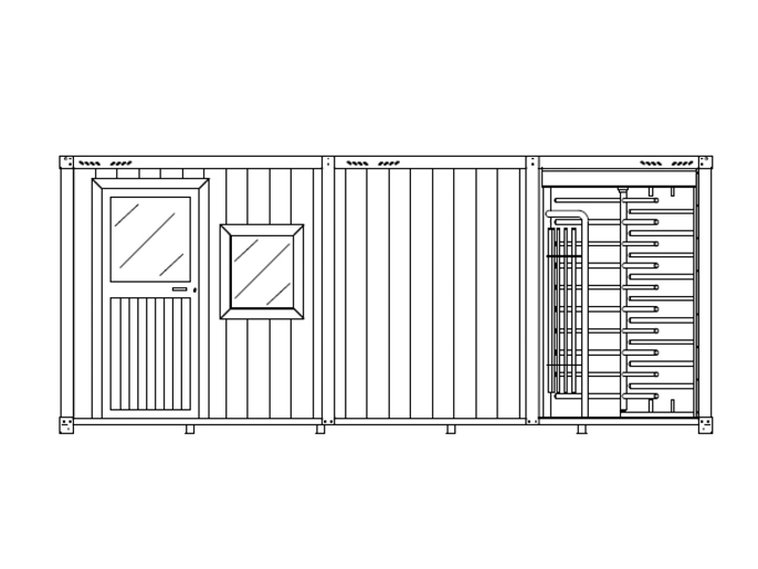 CAME CONTAINER 6M A — оборудование CAME